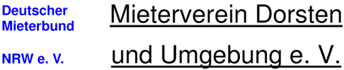 Mieterverein Dorsten